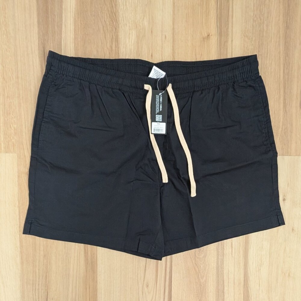NWT Bearbottom Drawstring Shorts 5.5” Dark Navy XXL Men’s